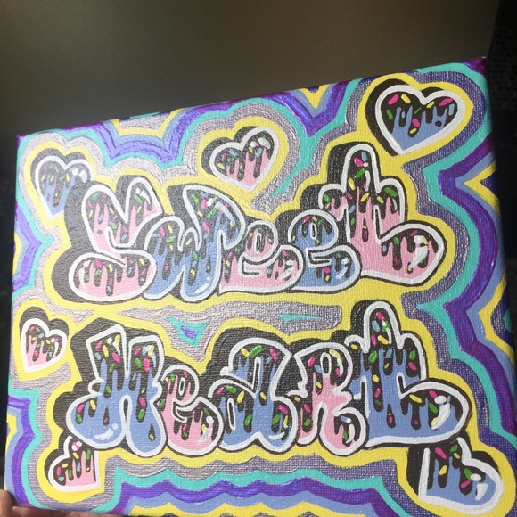 [ Original Painting ] ”Sweetheart” graffiti - Picture 10 of 16
